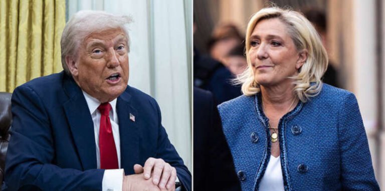 Trump respalda a Marine Le Pen y denuncia persecución política en Francia: Elon Musk retuitea el mensaje