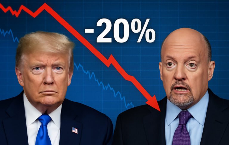 Cramer predice desplome del 20% en el mercado por aranceles de Trump