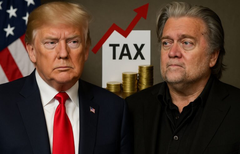 Steve Bannon respalda aumento de impuestos a los ricos para aliviar carga fiscal de la clase trabajadora