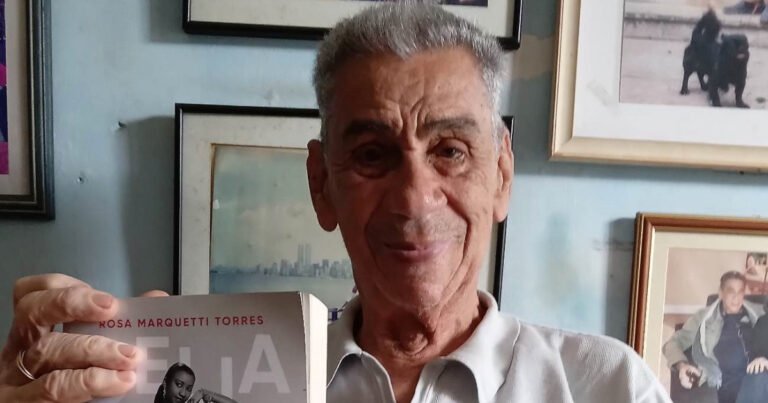 El veterano actor cubano Jorge Losada, quien necesita urgentemente una silla de baño debido a su delicado estado de salud.