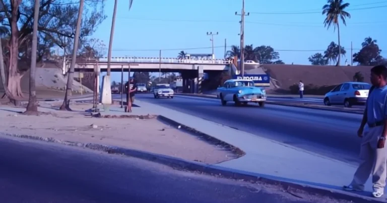 Zona del Puente de Calabazar en La Habana, lugar de la trágica Muerte Puente Calabazar de joven motociclista.