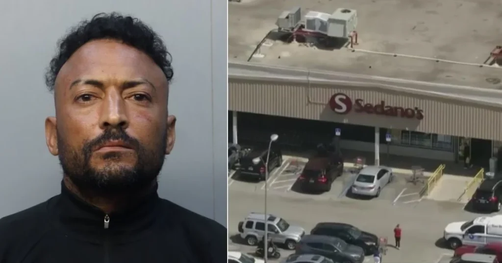 Supermercado Sedano's en Miami, escenario del Ataque Machete Sedanos a guardia de seguridad.