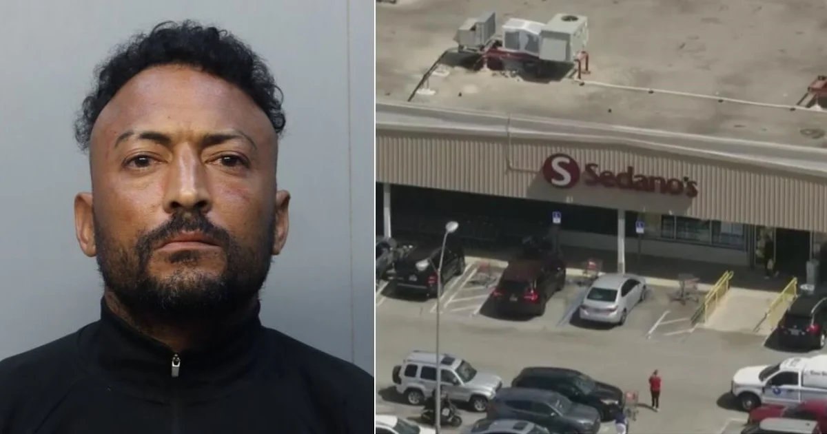 Supermercado Sedano's en Miami, escenario del Ataque Machete Sedanos a guardia de seguridad.
