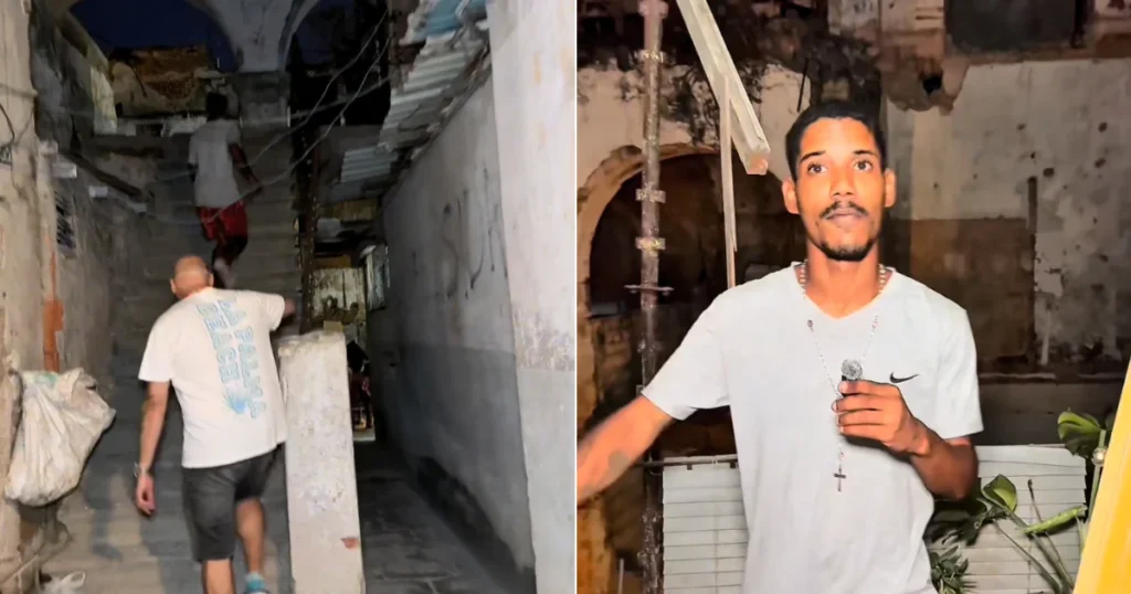 Joven cubano vive escombros en su casa derrumbada en La Habana, testimonio viral.