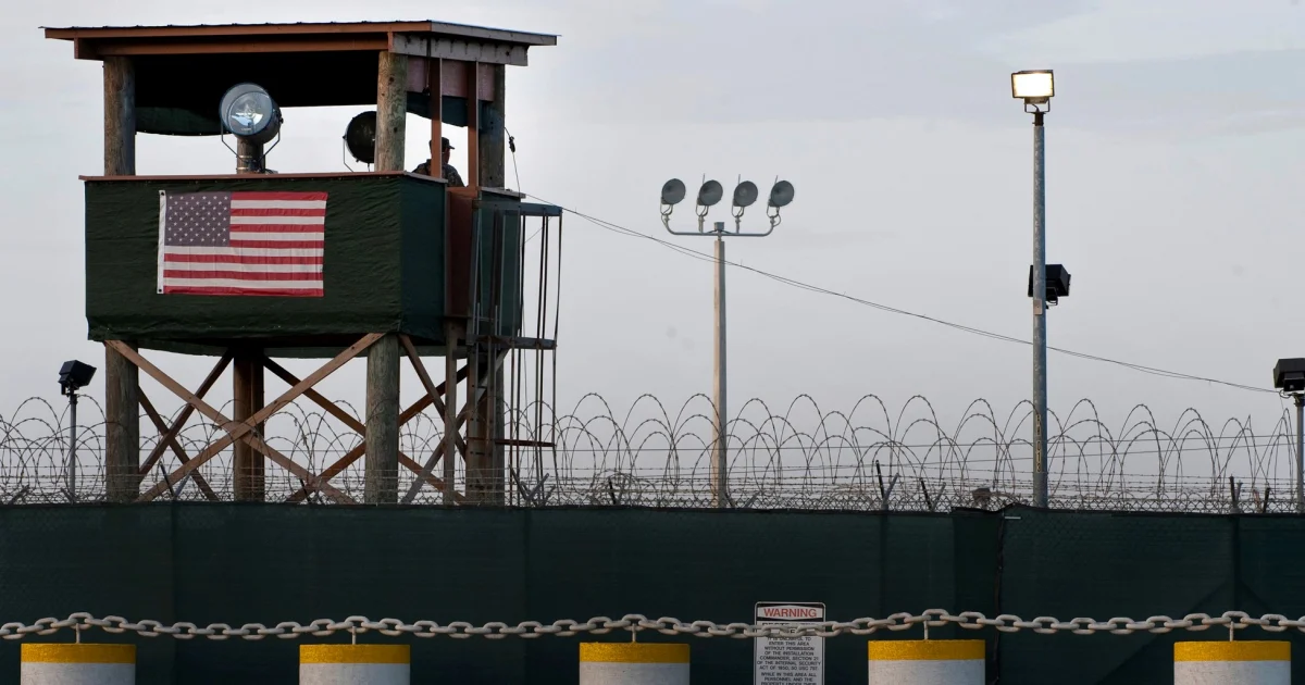 Base Naval de Guantánamo, donde migrantes con parole humanitario como Rodolfo López Jarquín han sido recluidos.