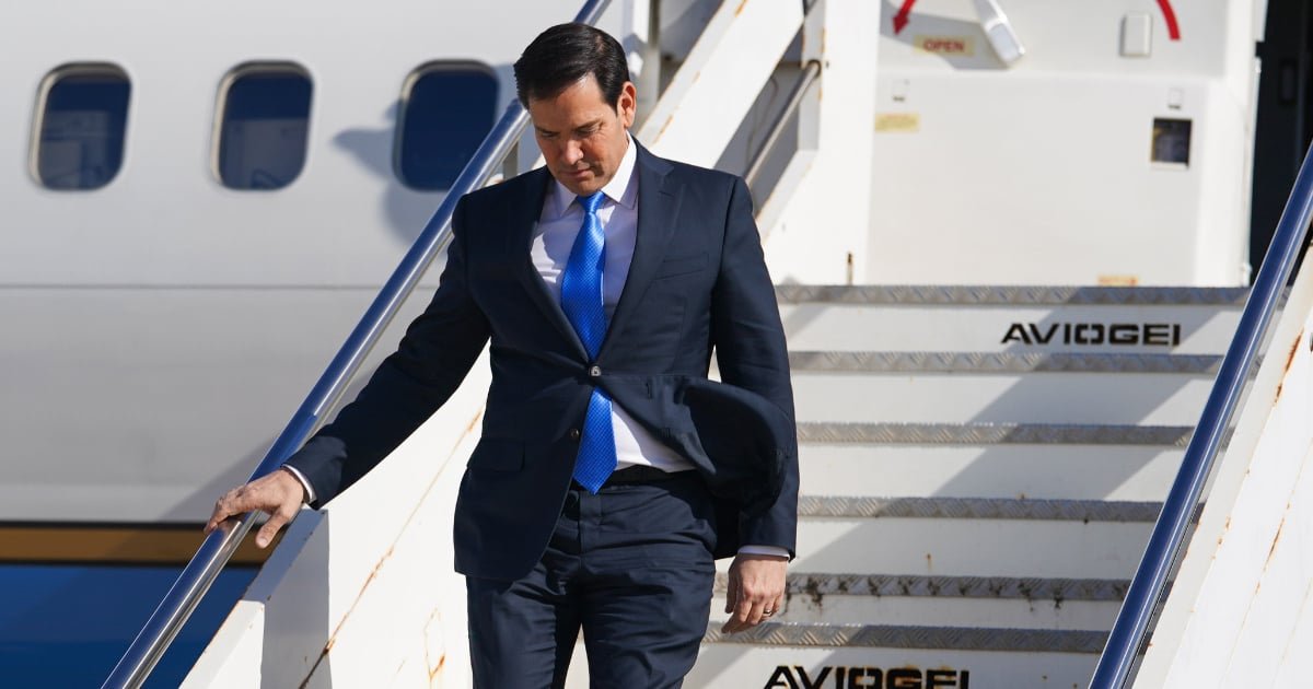 Marco Rubio, asesor interino de Seguridad Nacional, liderando la reestructuración del NSC.