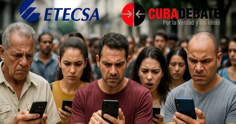 Cubanos expresando su indignación en la sección de comentarios de Cubadebate tras el anuncio de ETECSA sobre la dolarización de la telefonía.
