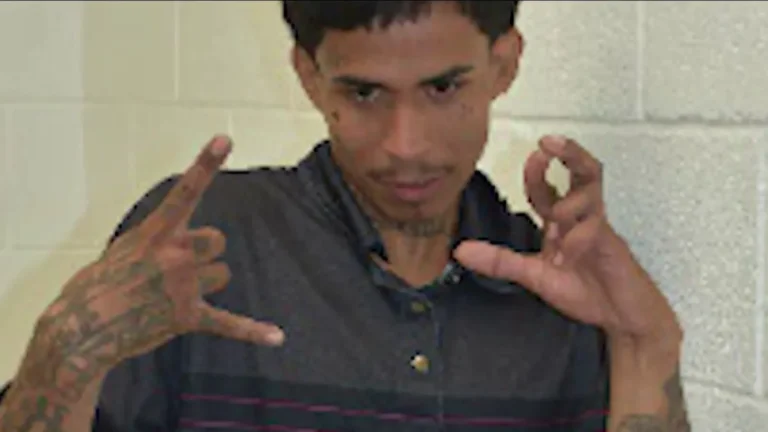 Armas y máscara incautadas a Wilson Verela, presunto miembro de la MS-13, tras intento de robo de auto en Coral Gables.