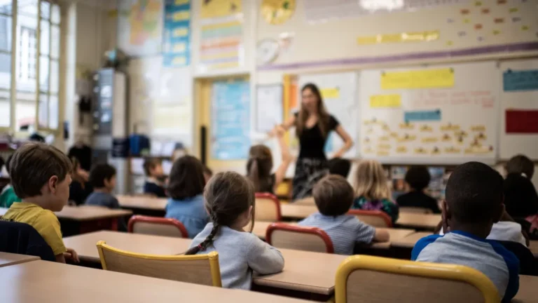 Gobernador Ron DeSantis firmando la nueva ley que prohíbe el uso de teléfonos celulares en las escuelas de Florida.
