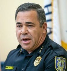 Marcos López, sheriff del condado de Osceola, Florida, arrestado por cargos de crimen organizado y corrupción relacionados con juego ilegal.
