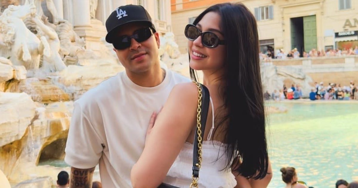 Mensaje de Yomil Hidalgo en Instagram confirmando su ruptura con Daniela Reyes, con una foto de ambos.