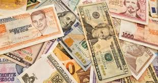 Gráfico ilustrando la tendencia del mercado cambiario en Cuba hoy, con las tasas del dólar, euro y MLC.