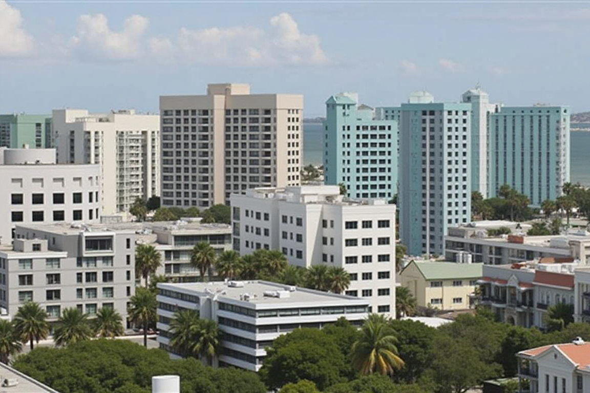 Vista del Ayuntamiento de Key West, Florida, donde se tomó la decisión de reanudar la colaboración con ICE bajo la presión del estado.