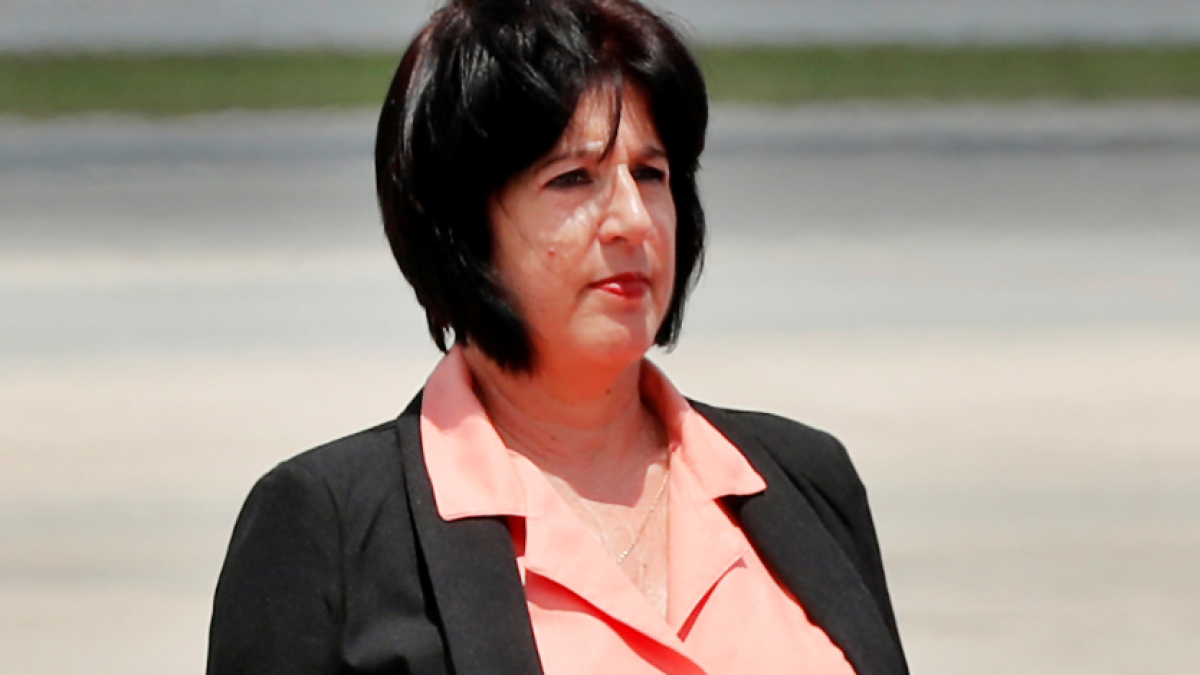 La exministra de Trabajo y Seguridad Social de Cuba, Marta Elena Feitó, protagonista de un escándalo por negar la pobreza en la isla.