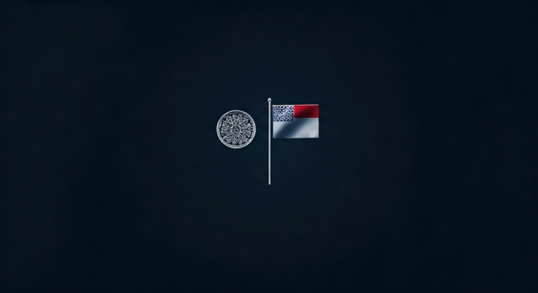 Política Migratoria de Trump en EE.UU.: Cambios y Preguntas Clave Representación simbólica de la política migratoria estadounidense bajo la era Trump, con un enfoque en la seguridad fronteriza y los procesos de inmigración. ```