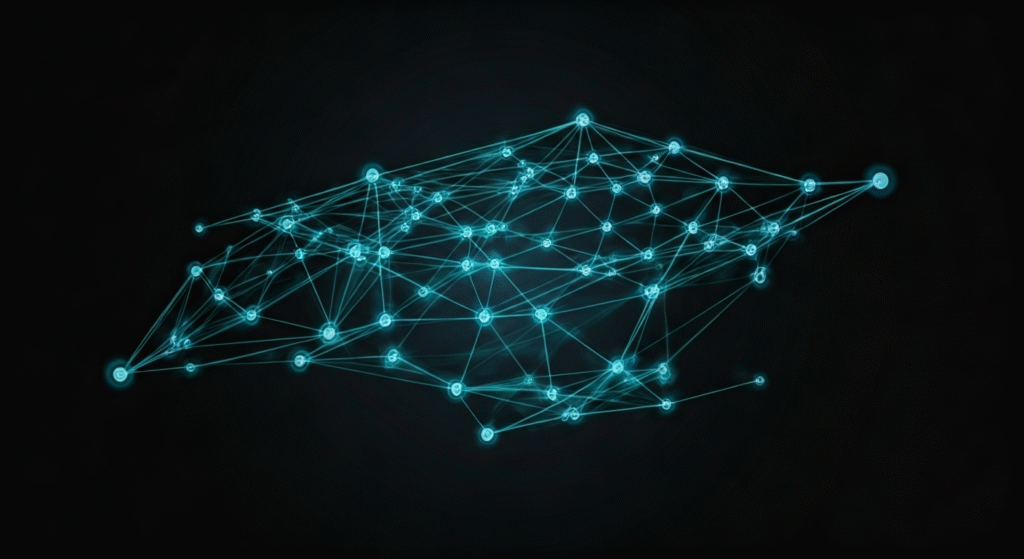 Representación simbólica de la conexión a distancia con estilo visual periodístico.