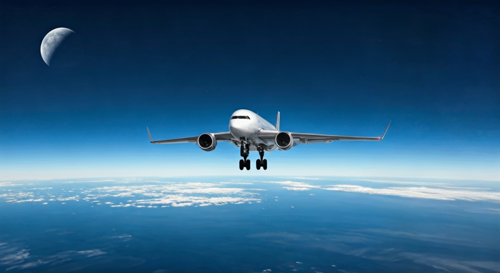 Representación simbólica de la conectividad aérea y los derechos del consumidor, con un enfoque en la transparencia en la industria de las aerolíneas.