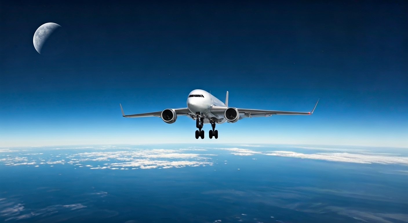 Representación simbólica de la conectividad aérea y los derechos del consumidor, con un enfoque en la transparencia en la industria de las aerolíneas.