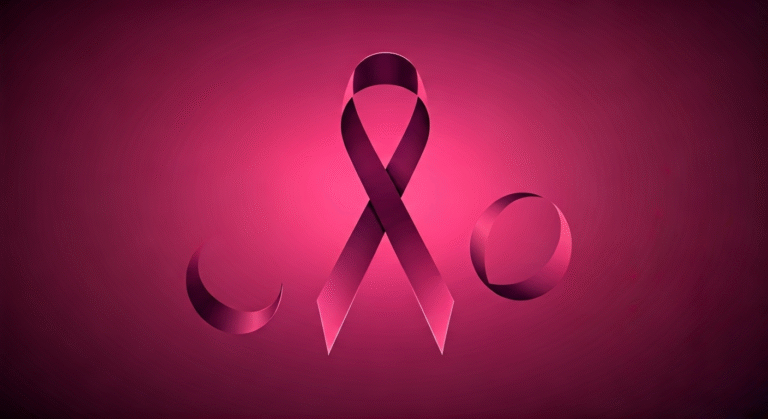 Representación simbólica de la lucha contra el cáncer infantil con estilo visual periodístico.