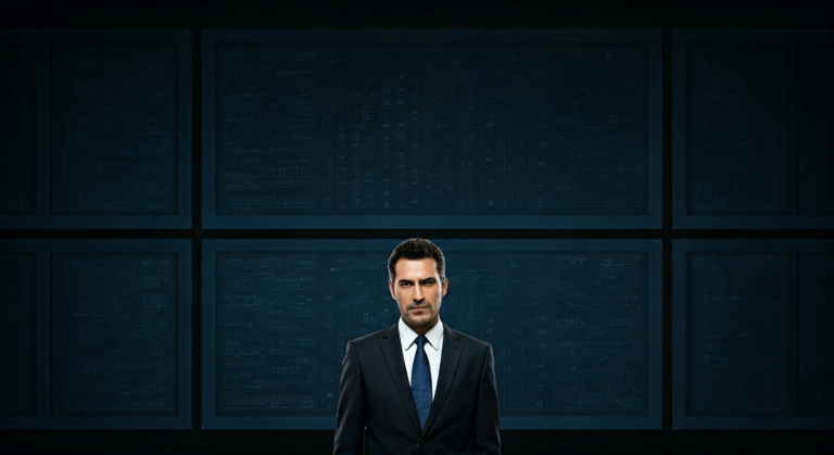 Representación simbólica de una disputa legal en el mundo del entretenimiento con énfasis en la tecnología de la información.