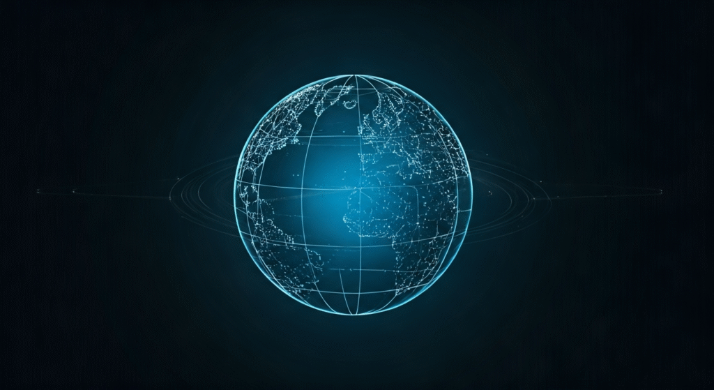 Representación simbólica de la conexión a distancia entre un ícono global y sus seguidores, con estilo visual periodístico.