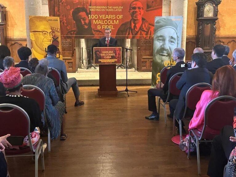 Cuba rinde homenaje a Malcolm X en Nueva York NB5XIW_21-09-2025_22.09.24.000000