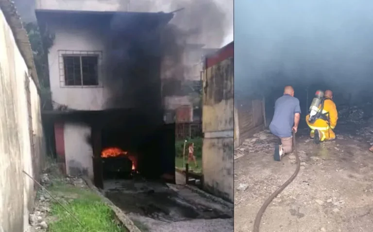Falla eléctrica provoca incendio en sede bancaria de Sagua de Tánamo, Holguín