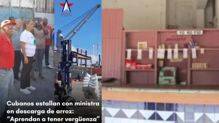 Indignación en Cuba por descarga de arroz: “Aprendan a tener vergüenza”