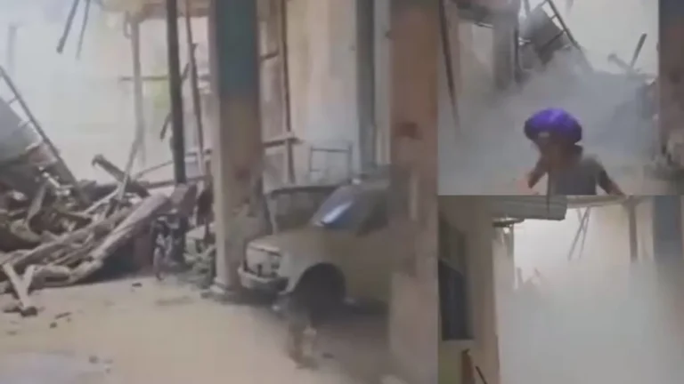 Nuevo derrumbe, Edilicio agrava crisis habitacional en la capital