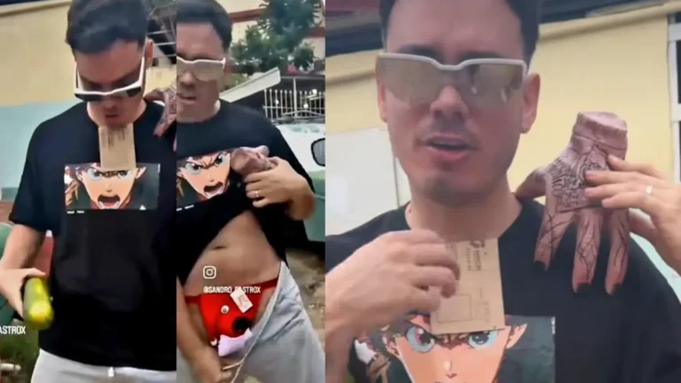 Sandro Castro vuelve a provocar con un nuevo mensaje subliminal cargado de ironía y burlas