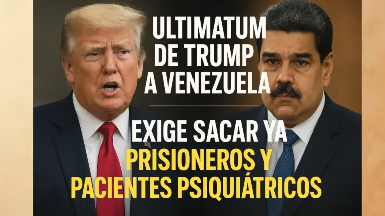 Trump lanza ultimátum a Maduro: “Repatrien a los prisioneros o el precio será incalculable”