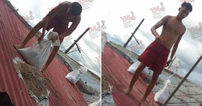 Santiagueros Refuerzan Techos con Bolsas de Arena en una Carrera Contra el Tiempo ante el Huracán Melissa