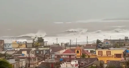 Lluvias de Melissa Inundan Cueto, Holguín, pero No se Reportan Víctimas Mortales