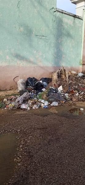 Vertedero ilegal frente a una escuela en Remedios desata alarma sanitaria