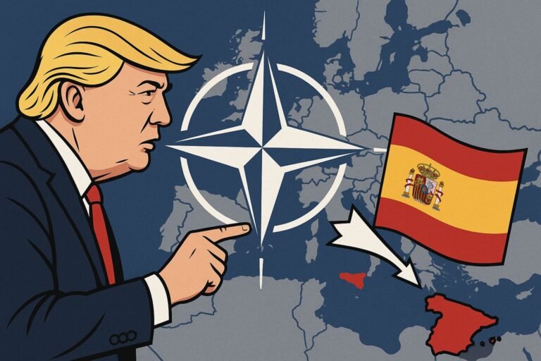 Trump exige a España elevar su gasto militar al 5% del PIB y sugiere su expulsión de la OTAN