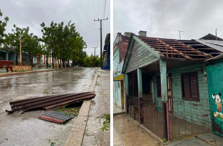 Fueron Reportadas Más de 100 Personas Atrapadas Por Inundaciones en San Germán, Holguín