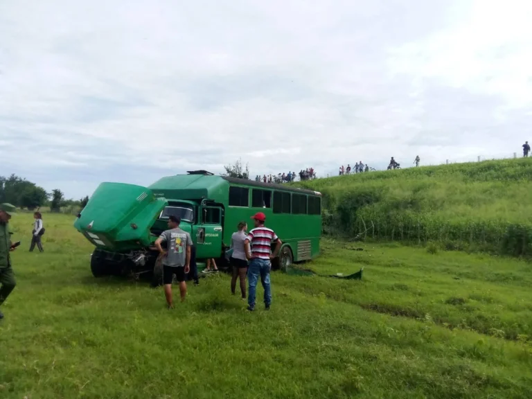 Camión de Pasajeros se Despeña desde Viaducto en Zona de Alta Peligrosidad