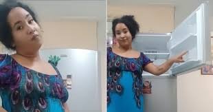 «Esto es lo que hay»: Una cubana muestra la cruda realidad de su refrigerador vacío