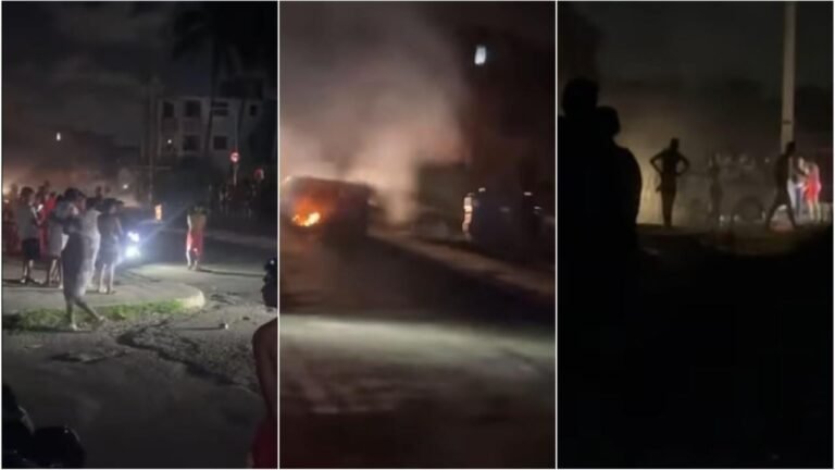 Al Menos 15 Detenidos Tras Protesta Pacífica en Marianao Contra Apagones y Falta de Agua