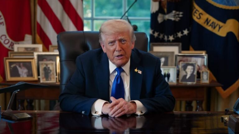 Trump celebra acuerdo de Hamás para liberar rehenes x1080