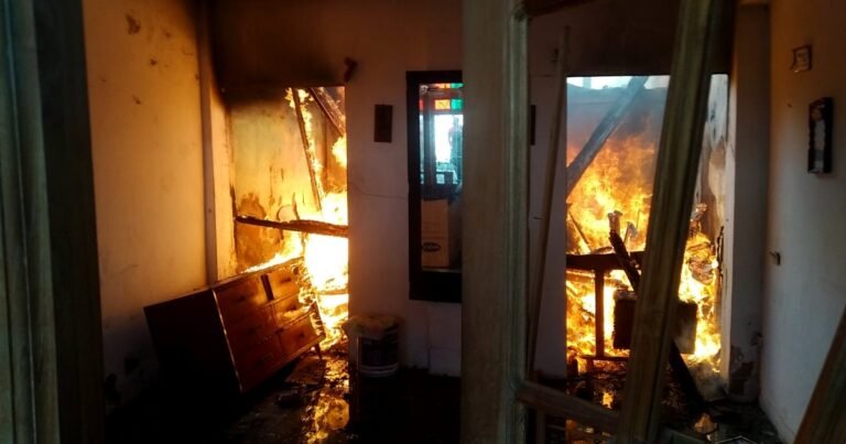 Incendio Devastador en Taller de Pirotecnia de Camajuaní Deja Siete Viviendas Afectadas