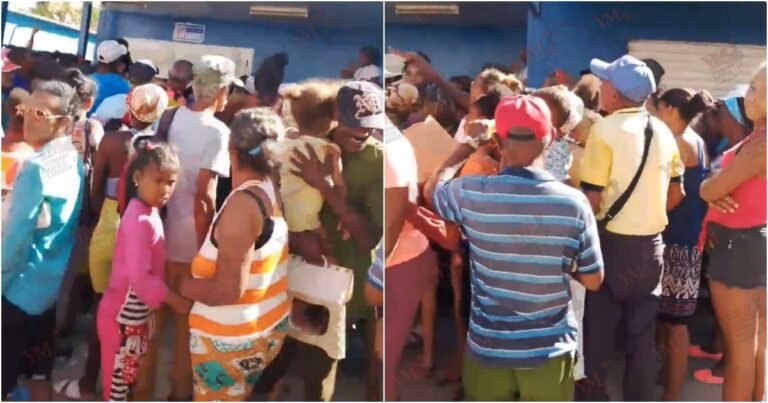 Policías lanzan gas pimienta contra mujeres y niños durante venta de alimentos en Santiago de Cuba