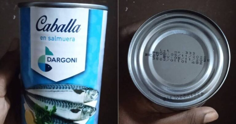 Venden latas de pescado caducado a damnificados en Santiago de Cuba