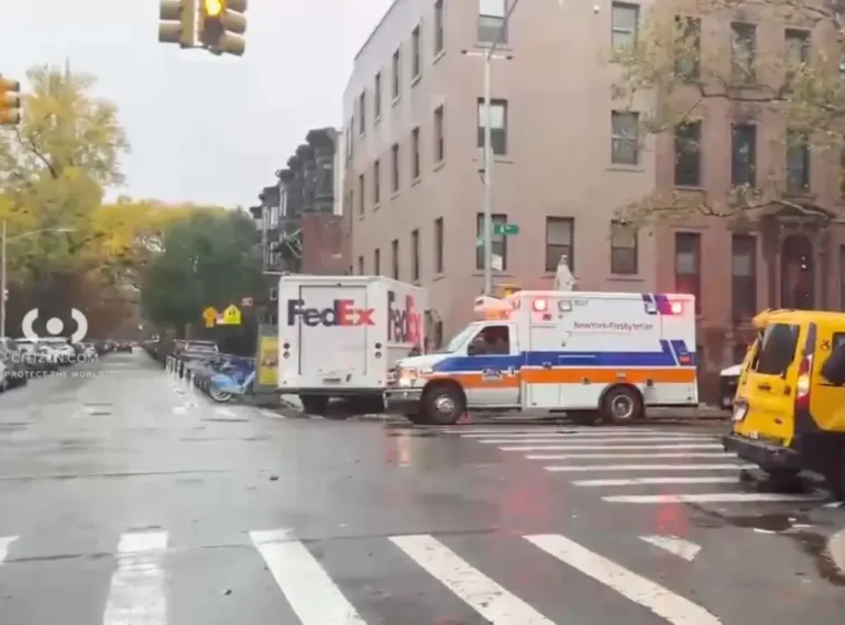 Caos en Brooklyn: Hombre Roba Camión de FedEx y se Embarca en una Huida Colmada de Choques para Terminar Intentando Secuestrar una Ambulancia