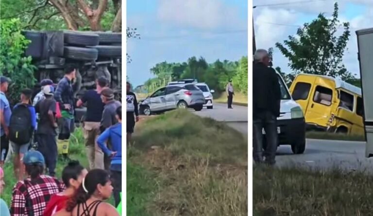 Accidentes de tránsito en la principal vía de Ciego de Ávila
