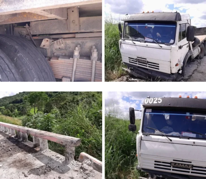 Accidente en la Autopista Nacional de Cuba sin víctimas mortales