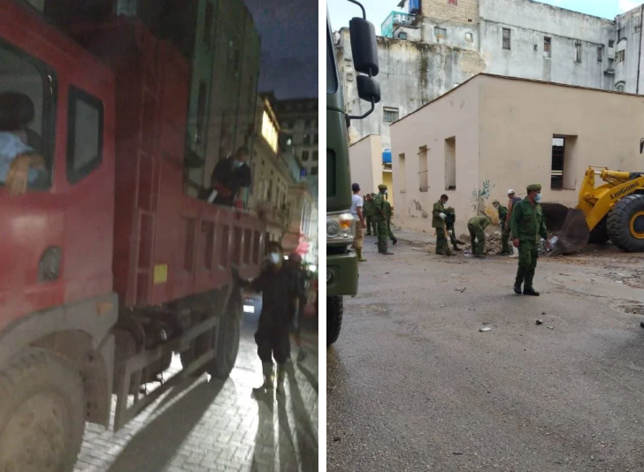 Militares asumen la recogida de basura en una La Habana colapsada