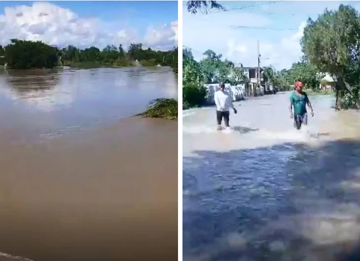 Río Cauto se desborda de nuevo: reportan dos personas ahogadas en medio del caos