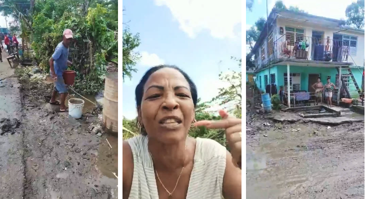 Vecinos de Sagua de Tánamo protestan por abandono total tras inundaciones