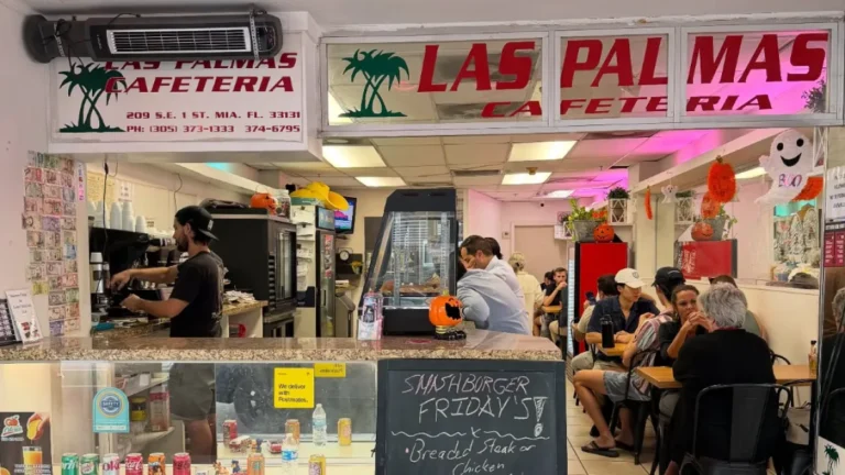 Las Palmas, Icónico Restaurante del Centro de Miami, Cierra Tras 45 Años de Servicio